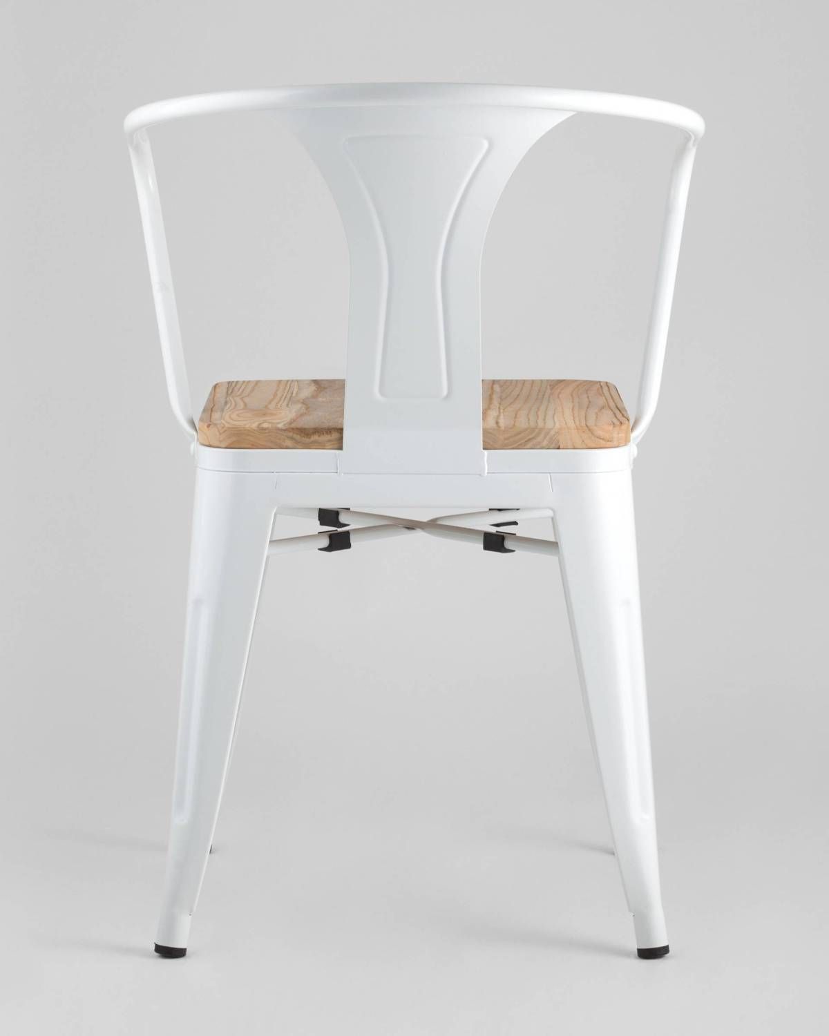 Обеденный стул Stool Group Tolix Arm Wood YD-H440AR-W LG-02