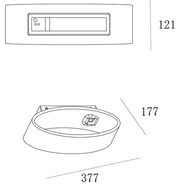 Настенный светильник Deko-Light Caroline 341223