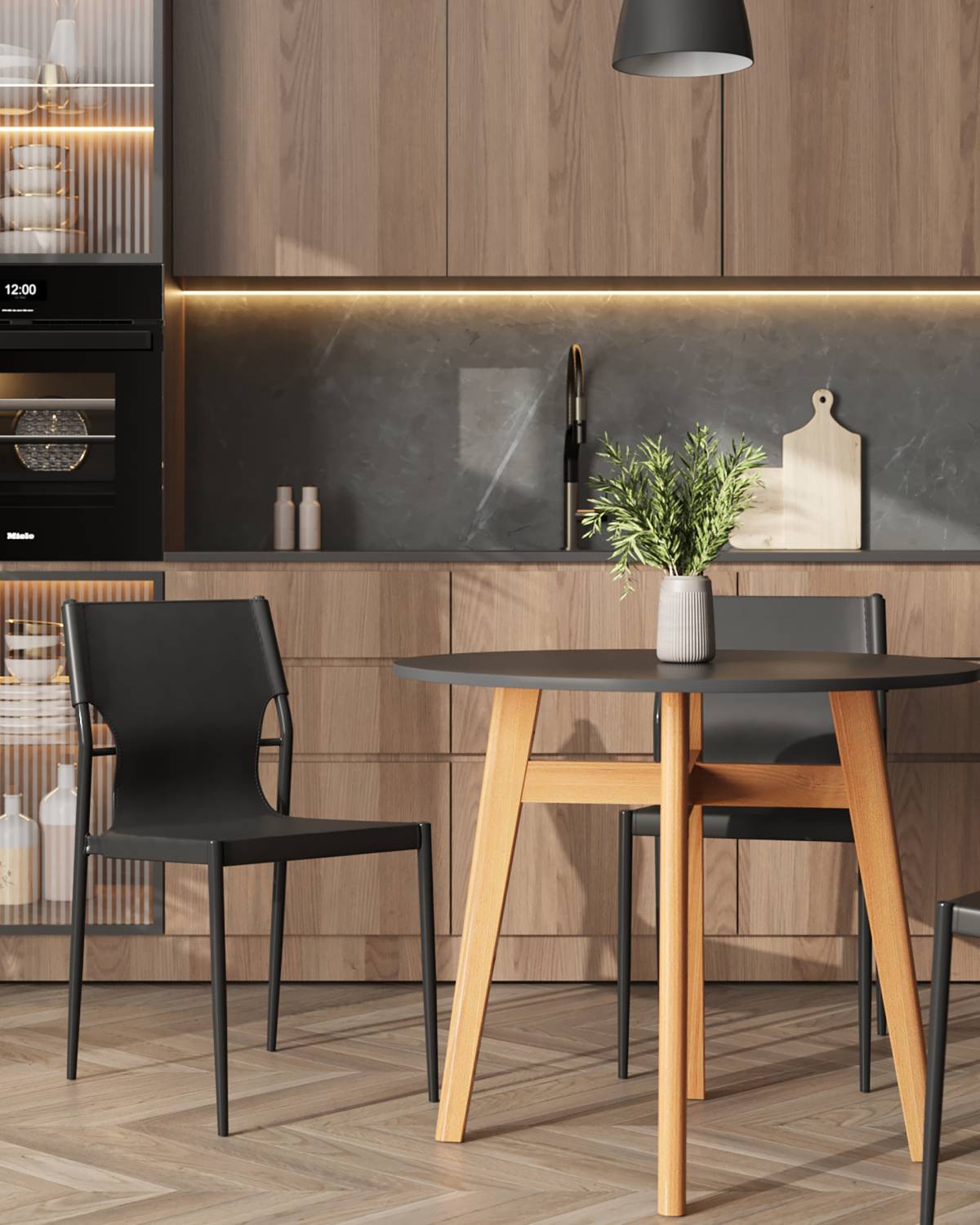 Обеденный стул Stool Group West EL-2 black