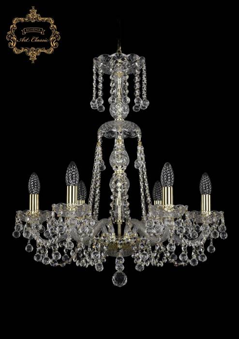 Подвесная хрустальная люстра 11.26 Art Classic 11.26.6.200.XL-65.Gd.B