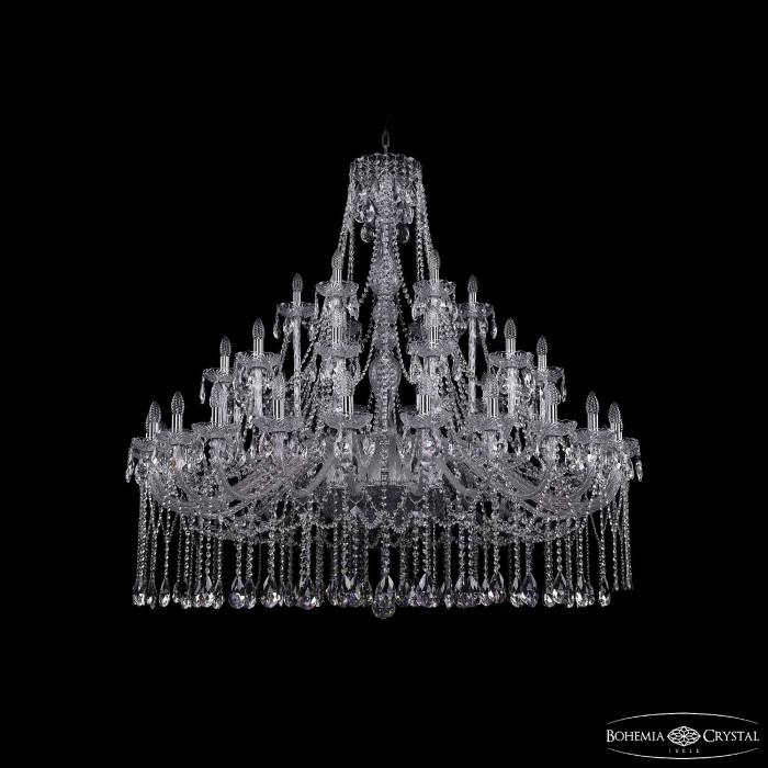 Подвесная хрустальная люстра 1413 Bohemia 1413/24+12+6/530 Ni