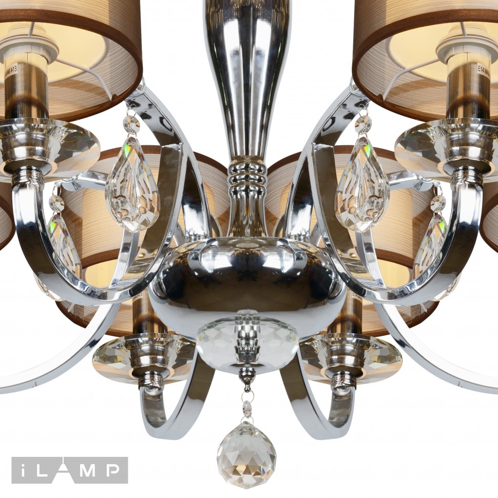 Люстра подвесная Mario iLamp RM16001/6CR