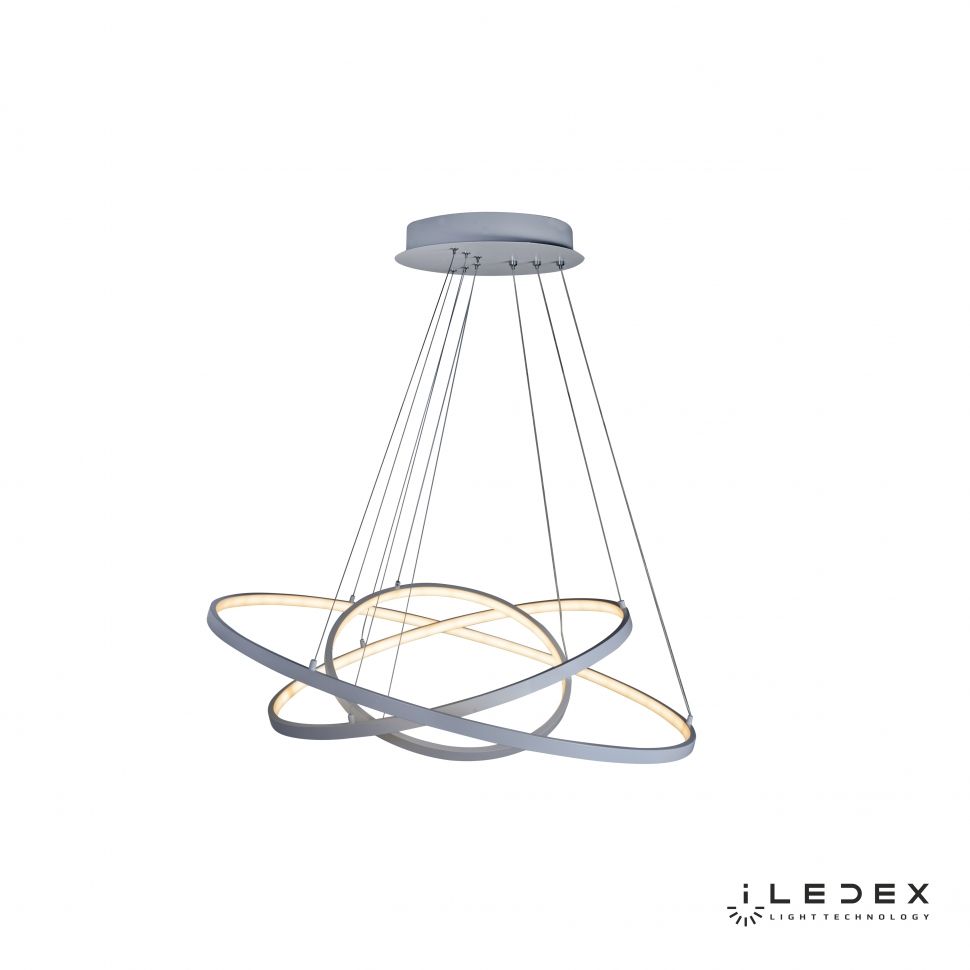Подвесная люстра ILedex Axis D098-3 (800x600x400) WH