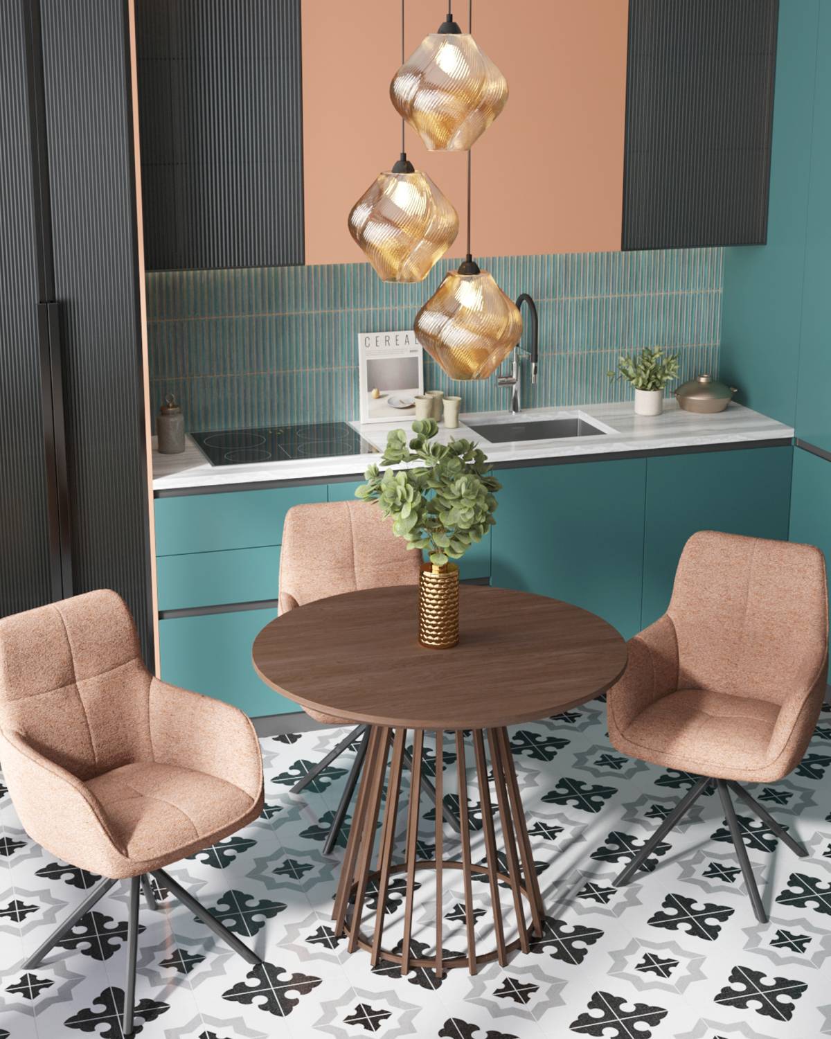 Светильник подвесной Moderli Rozy V11660-1P