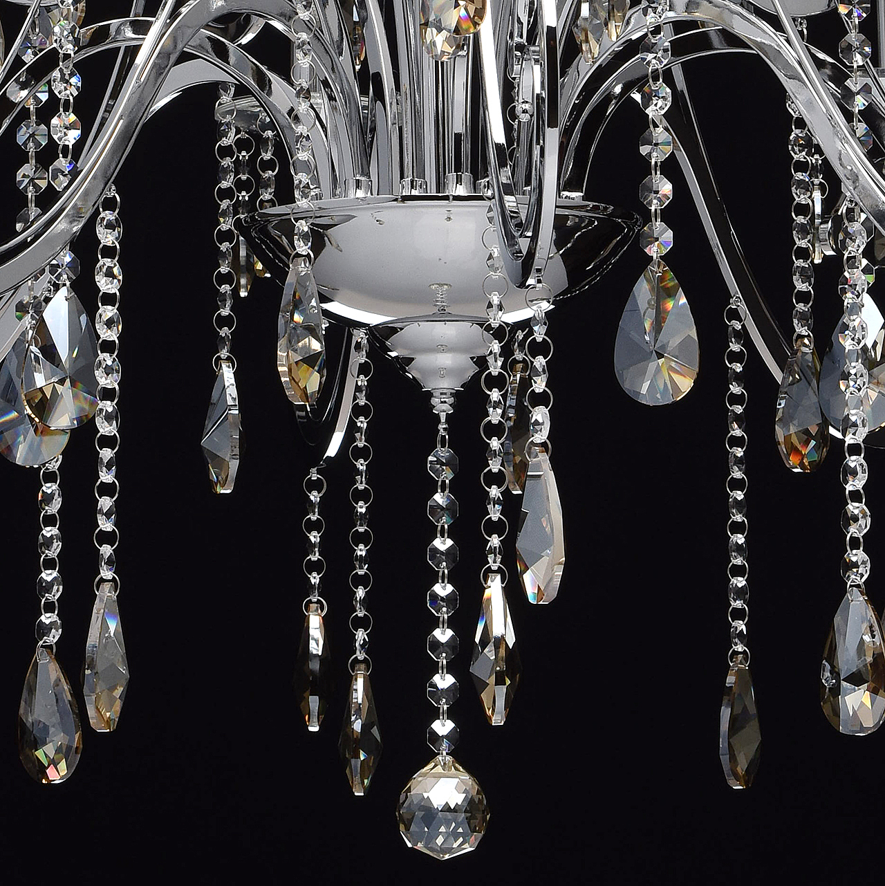 Подвесная хрустальная люстра Сюзанна Chiaro 458011012