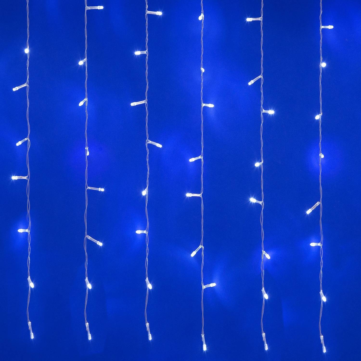 Занавес светодиодный с эффектом мерцания, 3х2м Uniel ULD-C3020-240/TTK WHITE IP44 Занавес светодиодный с эффектом мерцания, 3х2м Uniel ULD-C3020-240/TTK WHITE IP44