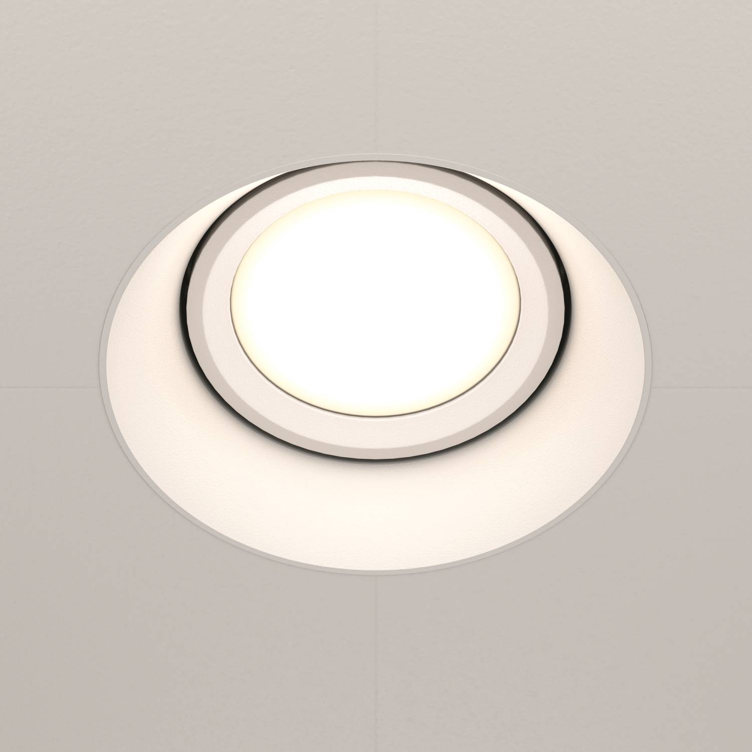 Встраиваемый светильник Maytoni Dot DL042-01-RD-W