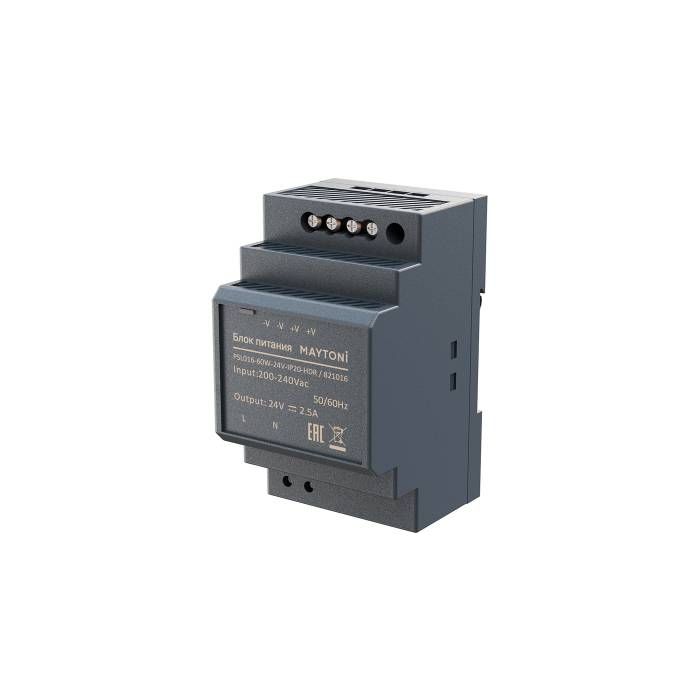 Блок питания PSL016 24В 60Вт IP20 Maytoni Блоки питания 24В 821016
