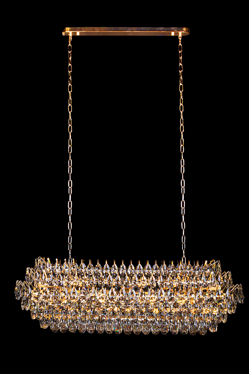 Подвесная люстра LEON Adriana LE6889/1200L GD