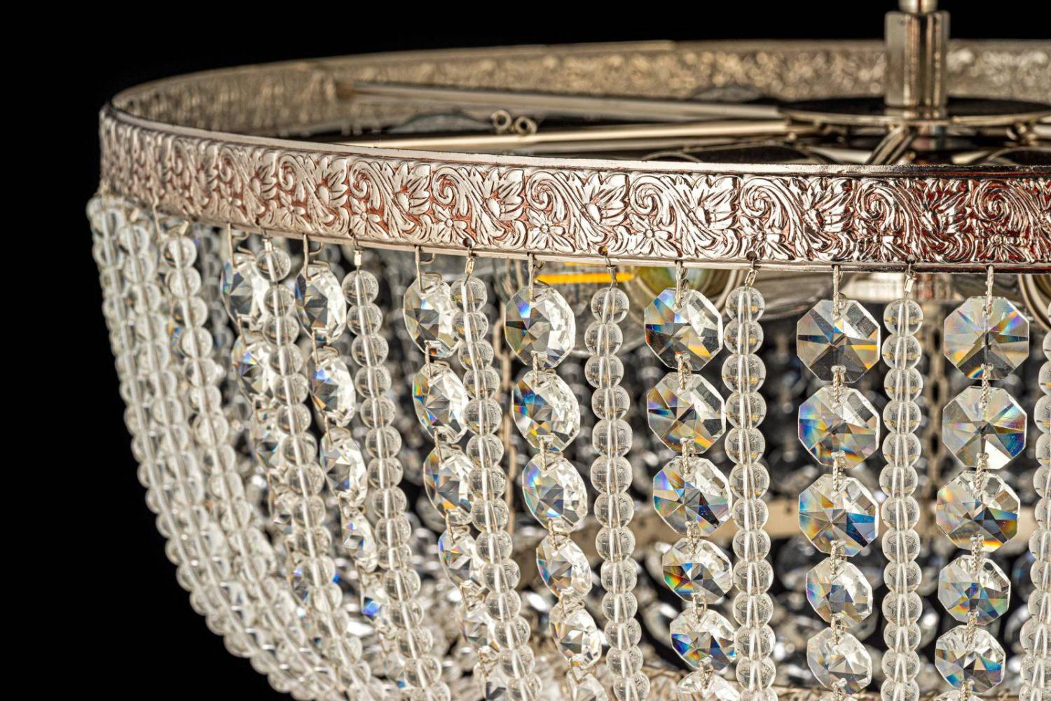 Потолочная хрустальная люстра Arti Lampadari Favola Favola E 1.3.40.502 N