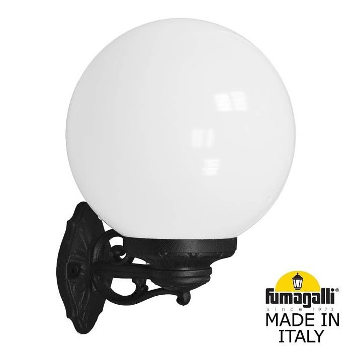 Уличный настенный светильник Fumagalli Globe 300 G30.131.000.AYF1R
