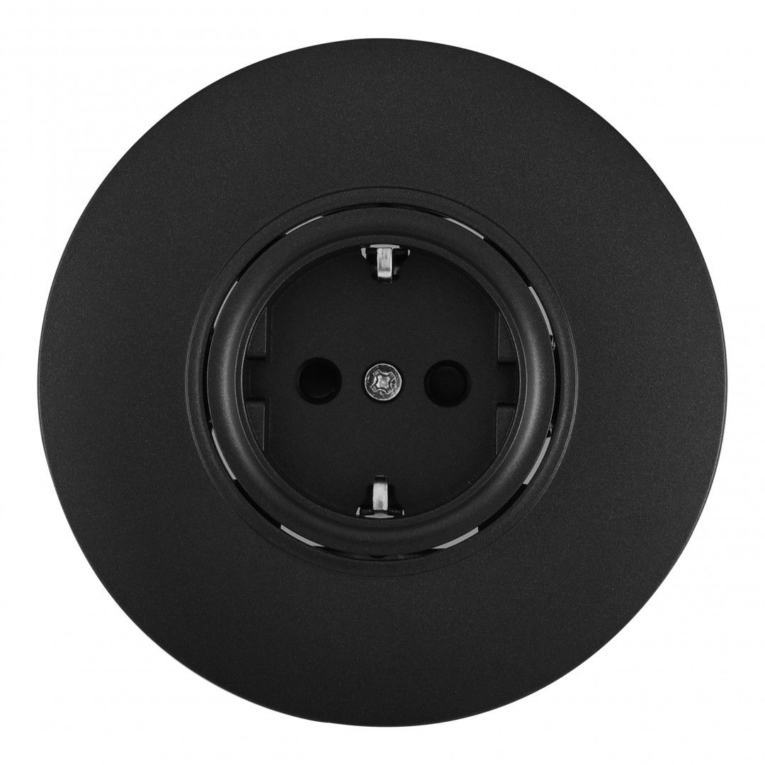 Розетка Arte Milano Set08-1 SET08-1-40-1 black