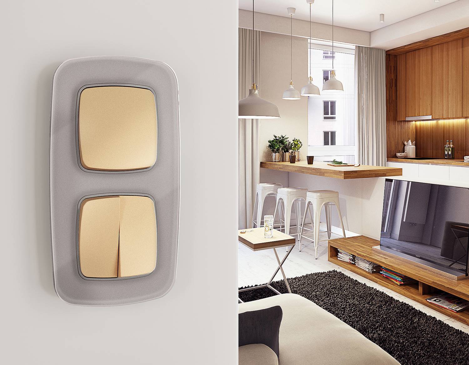 Накладка на механизм Ambrella Volt OMEGA OP6030