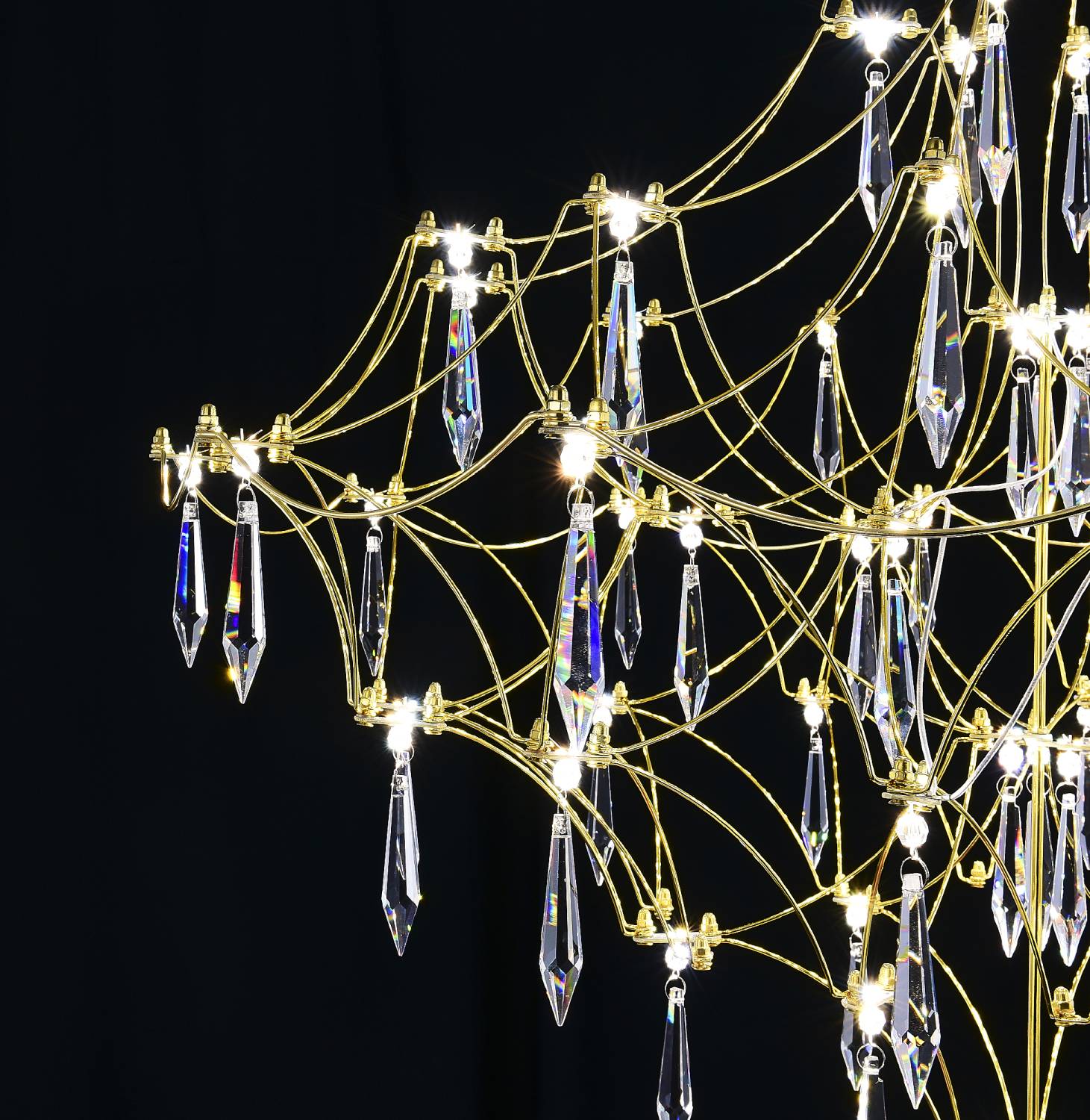 Подвесная люстра MyFar Allegria MR2642-66P-76AP