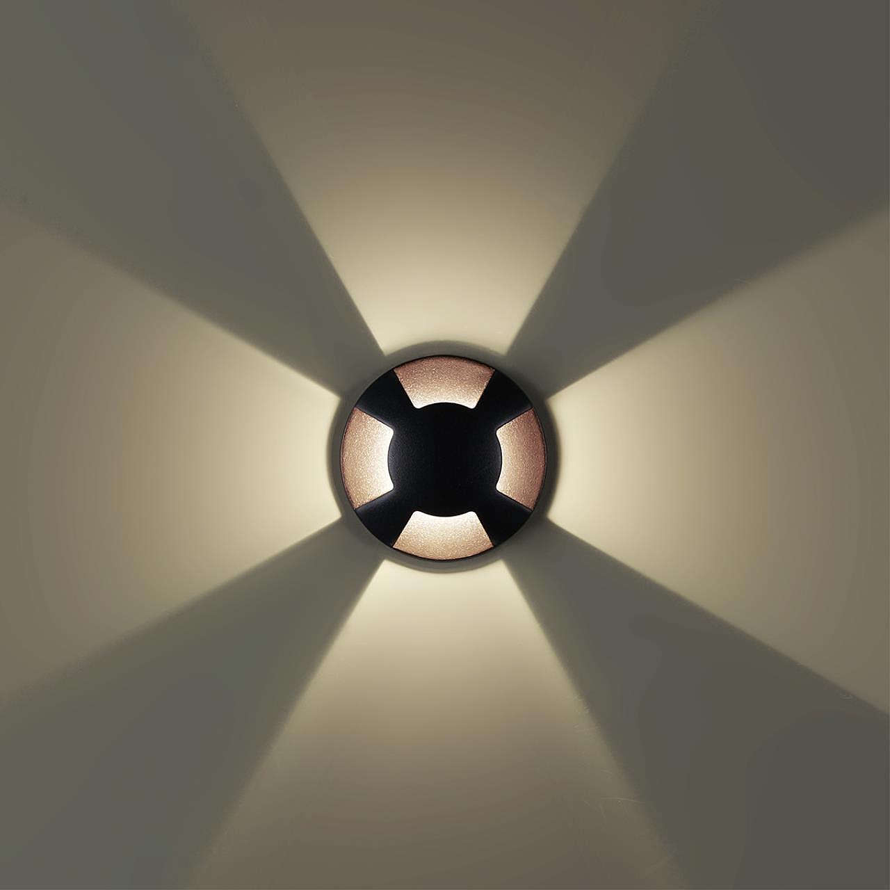 Уличный встраиваемый Odeon Light Wald 6662/3GL3