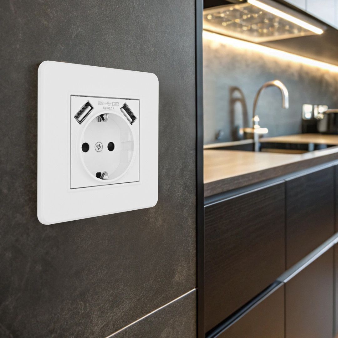 Розетка Arte Milano Set16-1 SET16-1-47-1 white