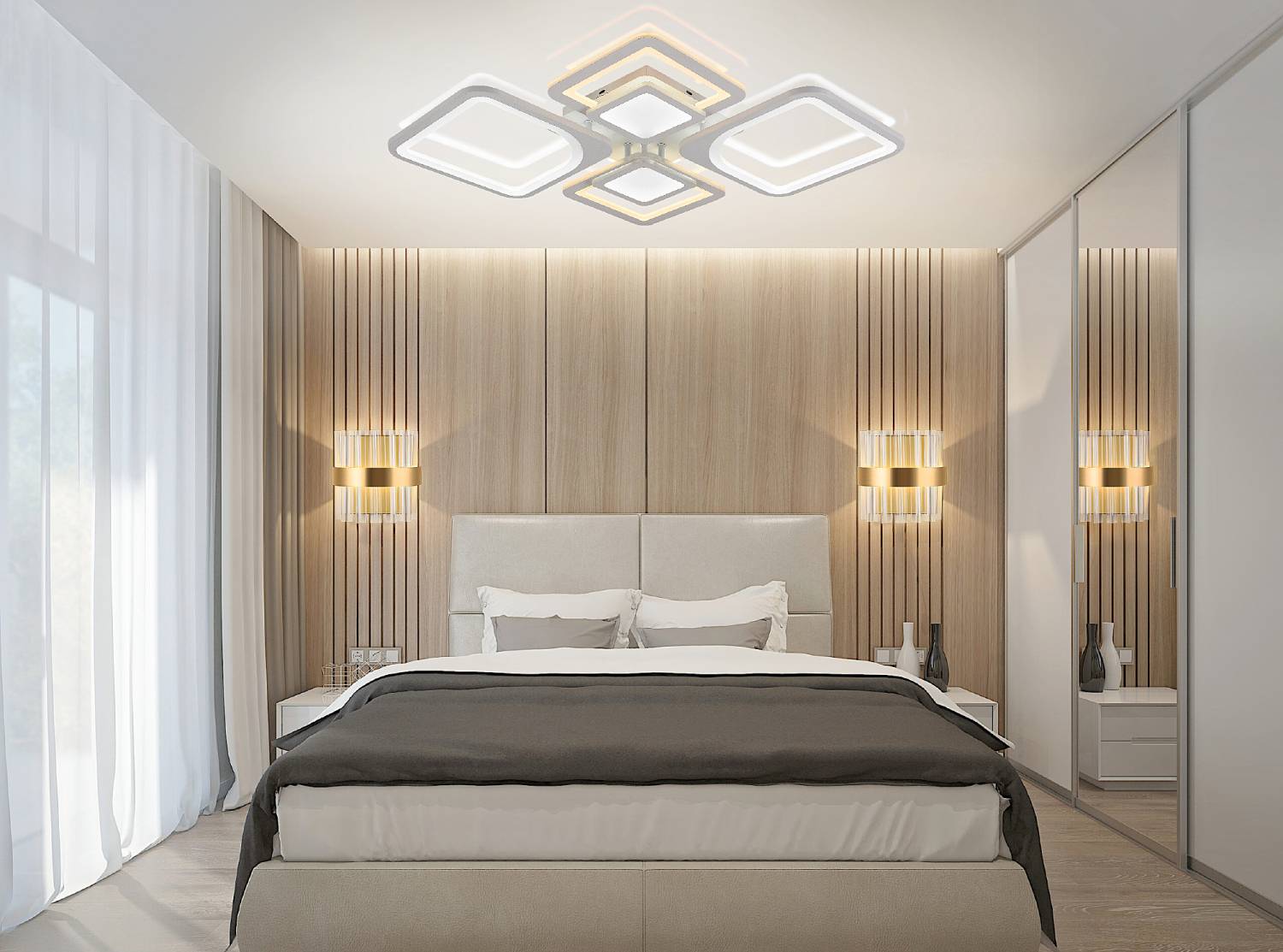 Потолочная люстра Natali Kovaltseva Mujus LED LAMPS 81191