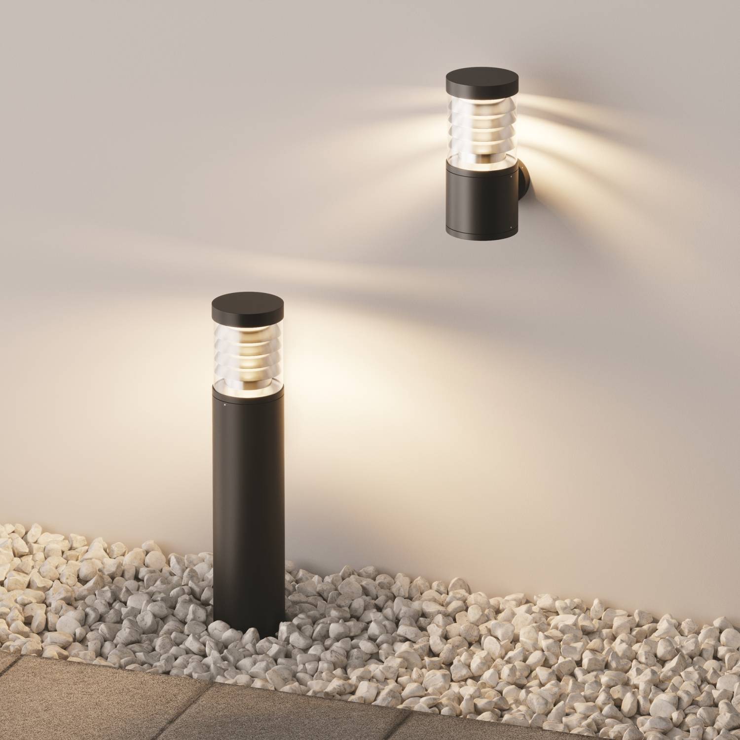 Уличный настенный светильник Maytoni Spir O439WL-L12GF3K