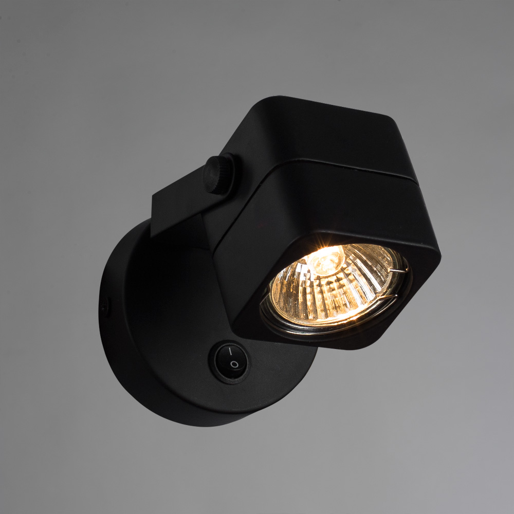 Светильник спот Arte Lamp Lente A1314AP-1BK