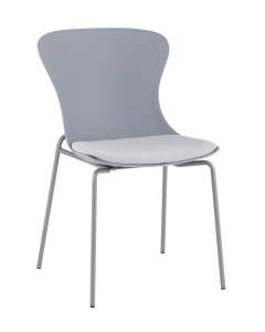 Стул пластиковый Stool Group Shaya D-025ACC grey