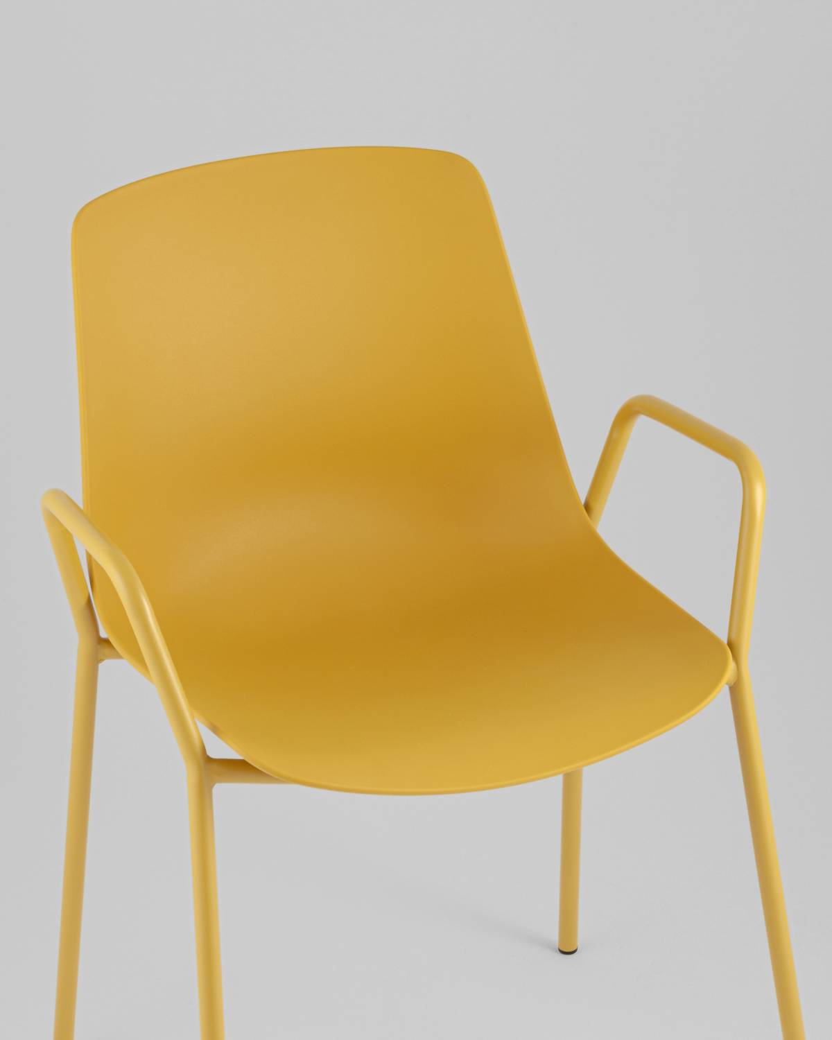 Стул пластиковый Stool Group Kaira SL-7201F yellow 90208