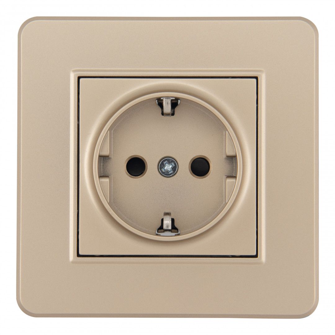 Розетка Arte Milano Set16-1 SET16-1-40-1 shampan