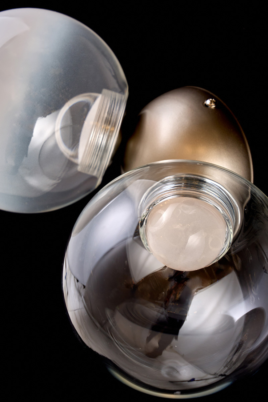 Настенное бра LEON Molecule LE7723/2W Chrome