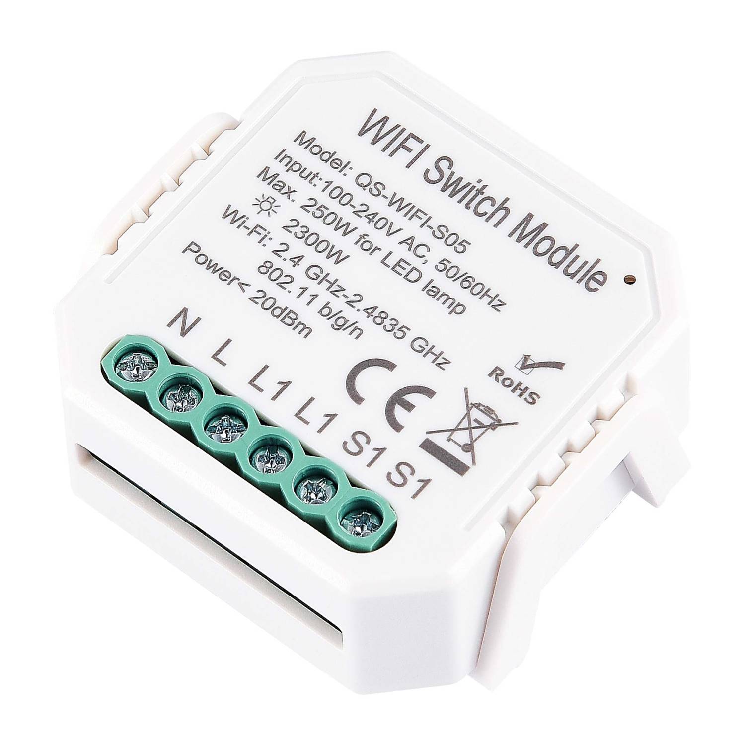 WIFI реле 1 канал ST Luce St9000 ST9000.500.01C WIFI реле 1 канал ST Luce St9000 ST9000.500.01C