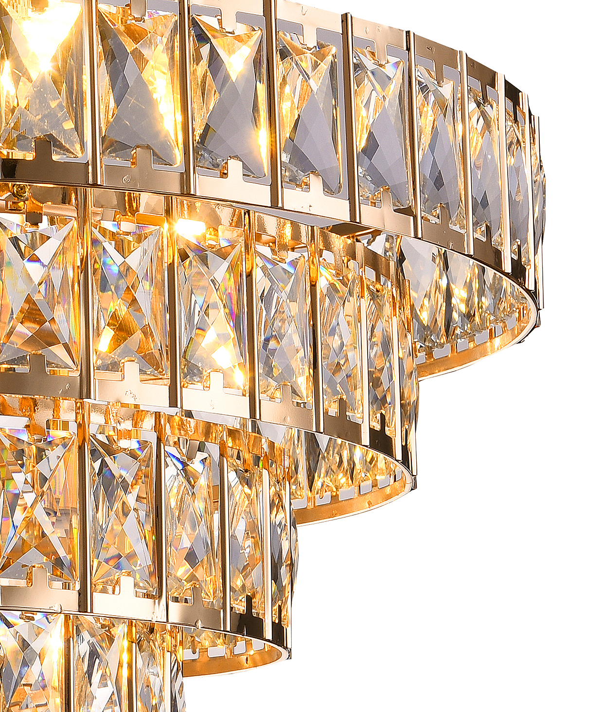 Подвесная люстра Natali Kovaltseva Amanda AMANDA 81428/8C GOLD