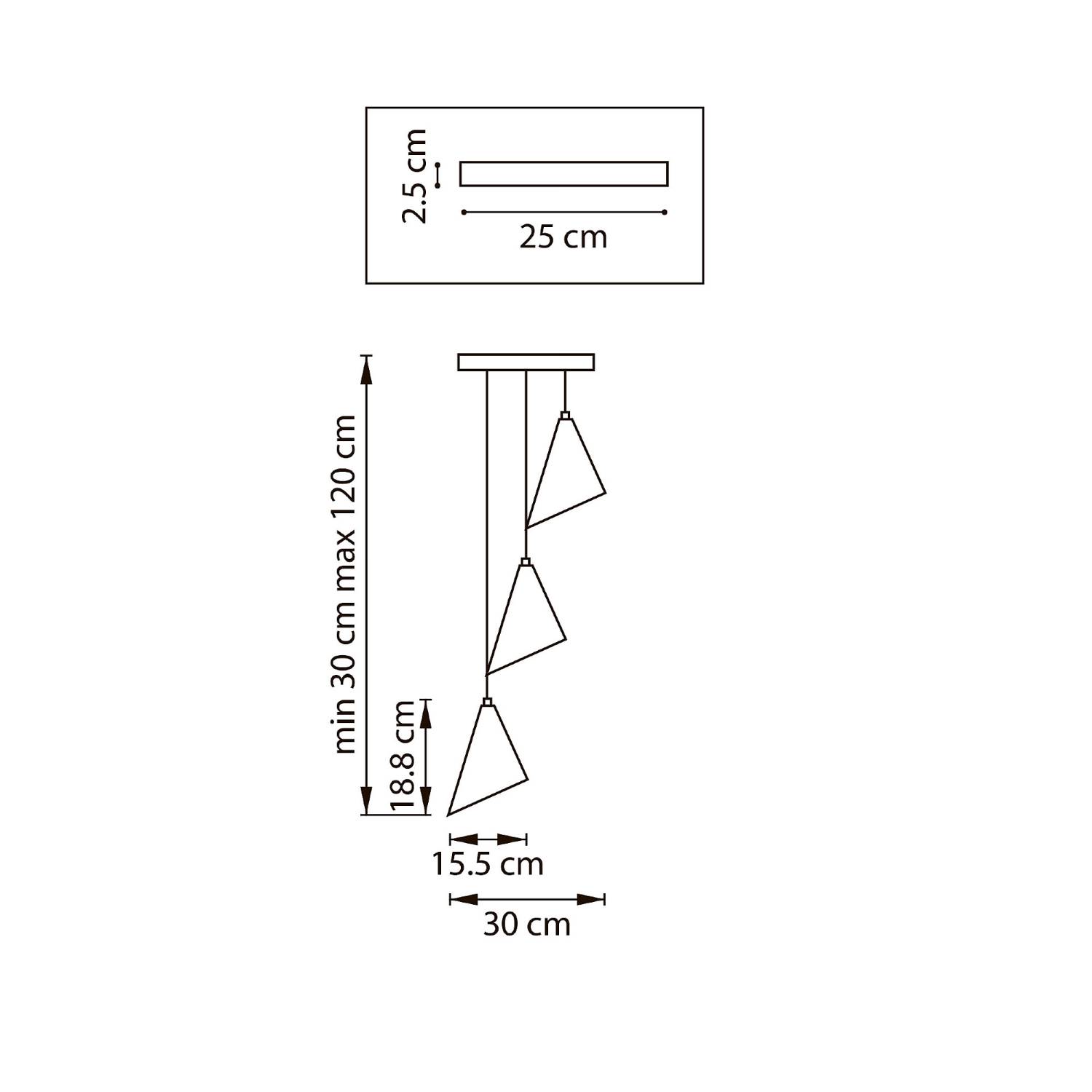 Светильник подвесной Lightstar Cone Gw 757036