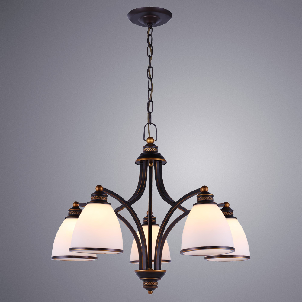 Подвесная люстра Arte Lamp Bonito A9518LM-5BA Подвесная люстра Arte Lamp Bonito A9518LM-5BA