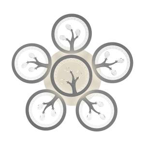 Потолочная люстра Freya Bodge FR10017CL-L92W