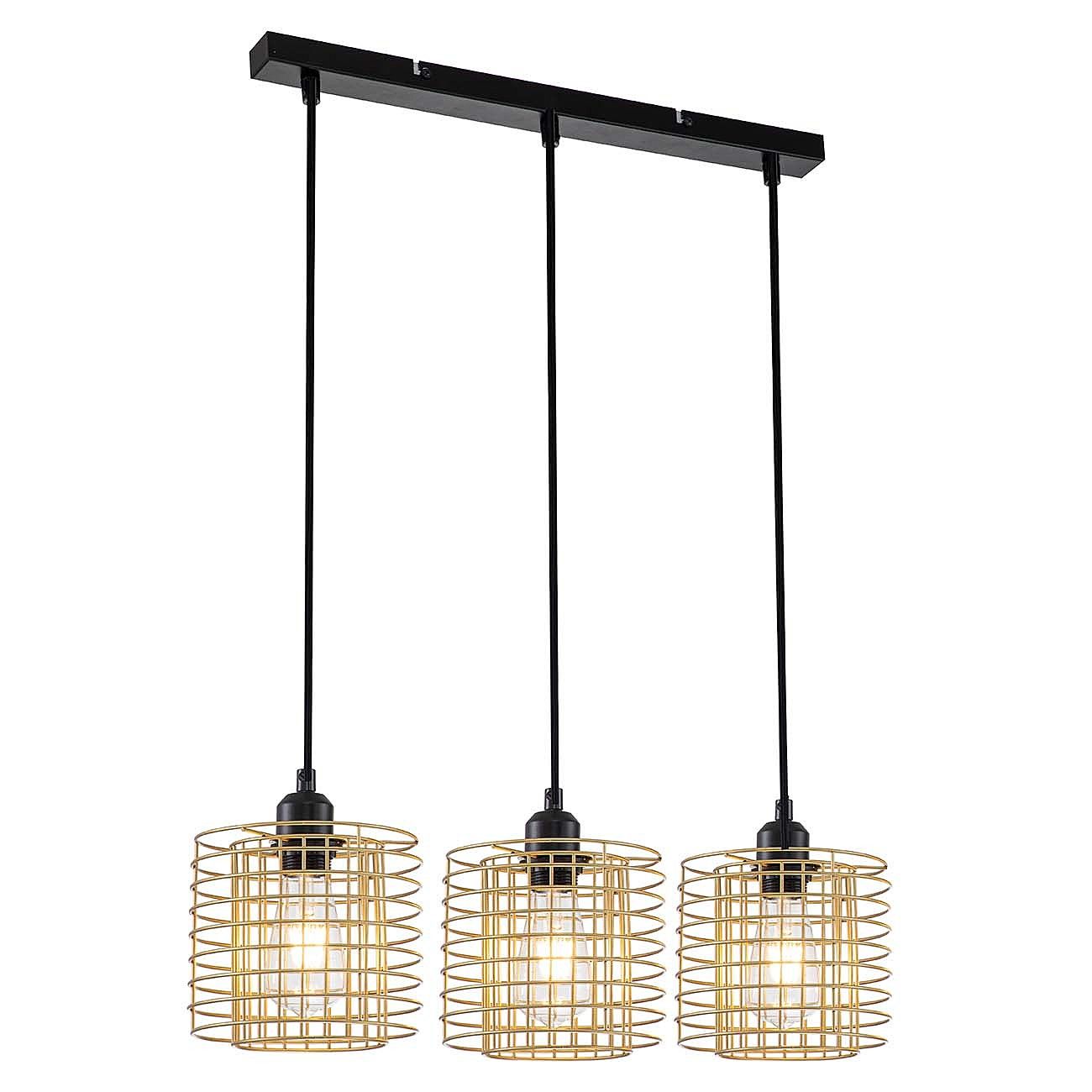 Светильник подвесной Escada Grid 10190/3S Gold