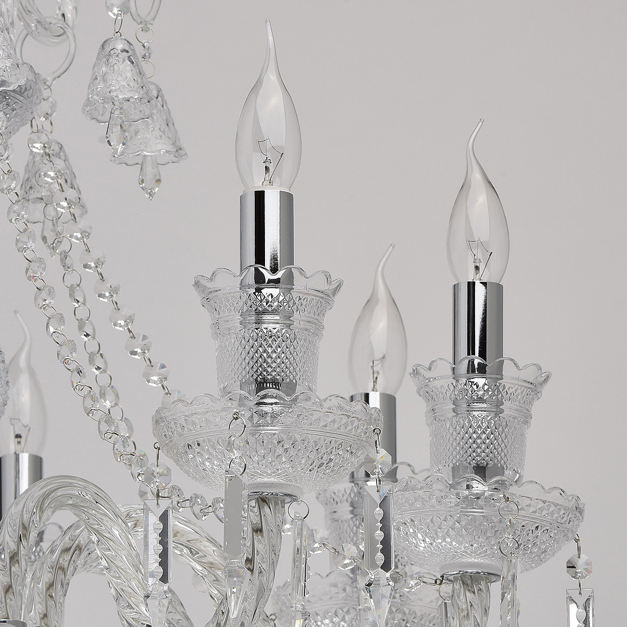 Подвесная хрустальная люстра Барселона Chiaro 313012508