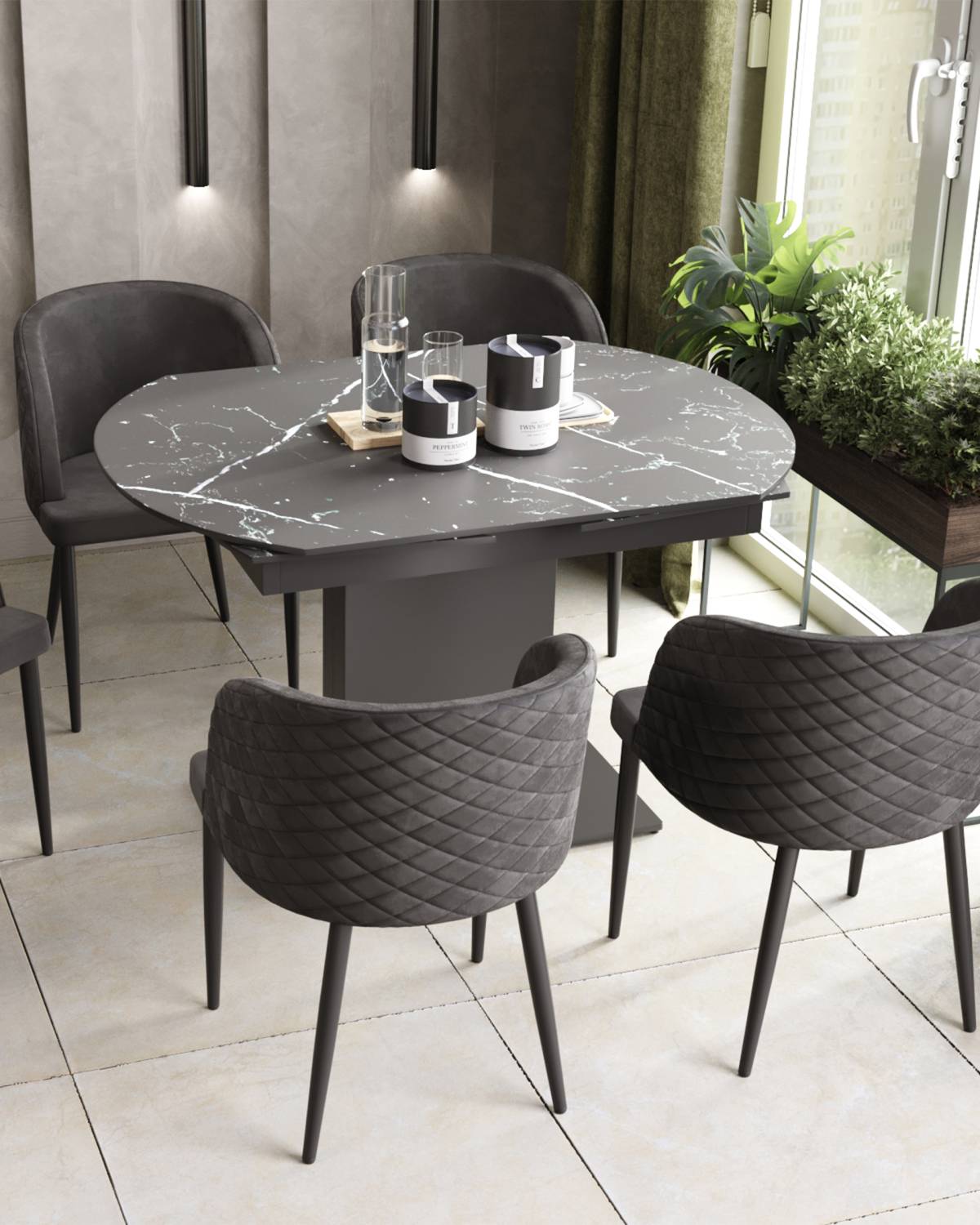 Обеденный стул Stool Group Оскар MC11 KD HLR-21