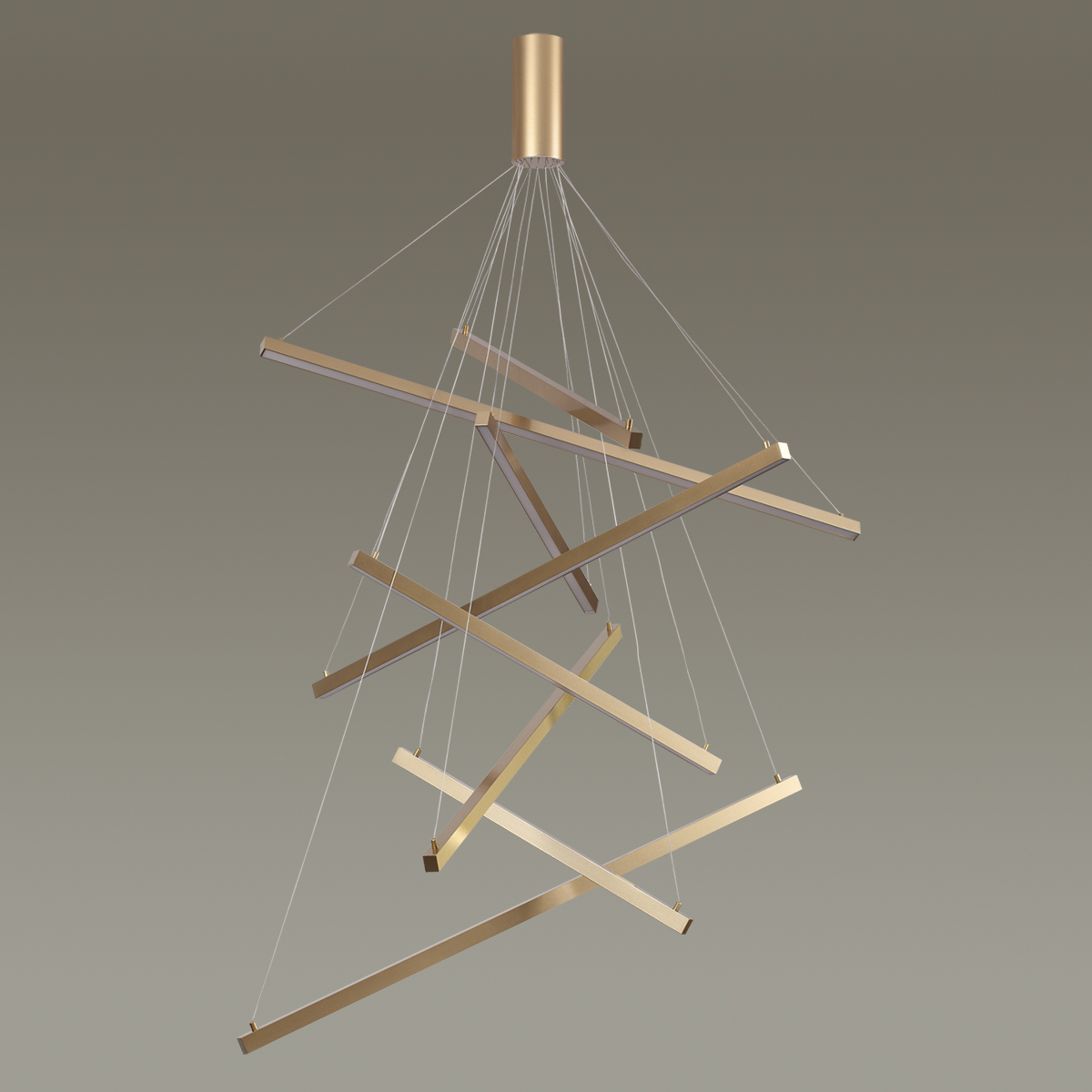 Подвесная светодиодная люстра Cometa Odeon Light 3860/96L