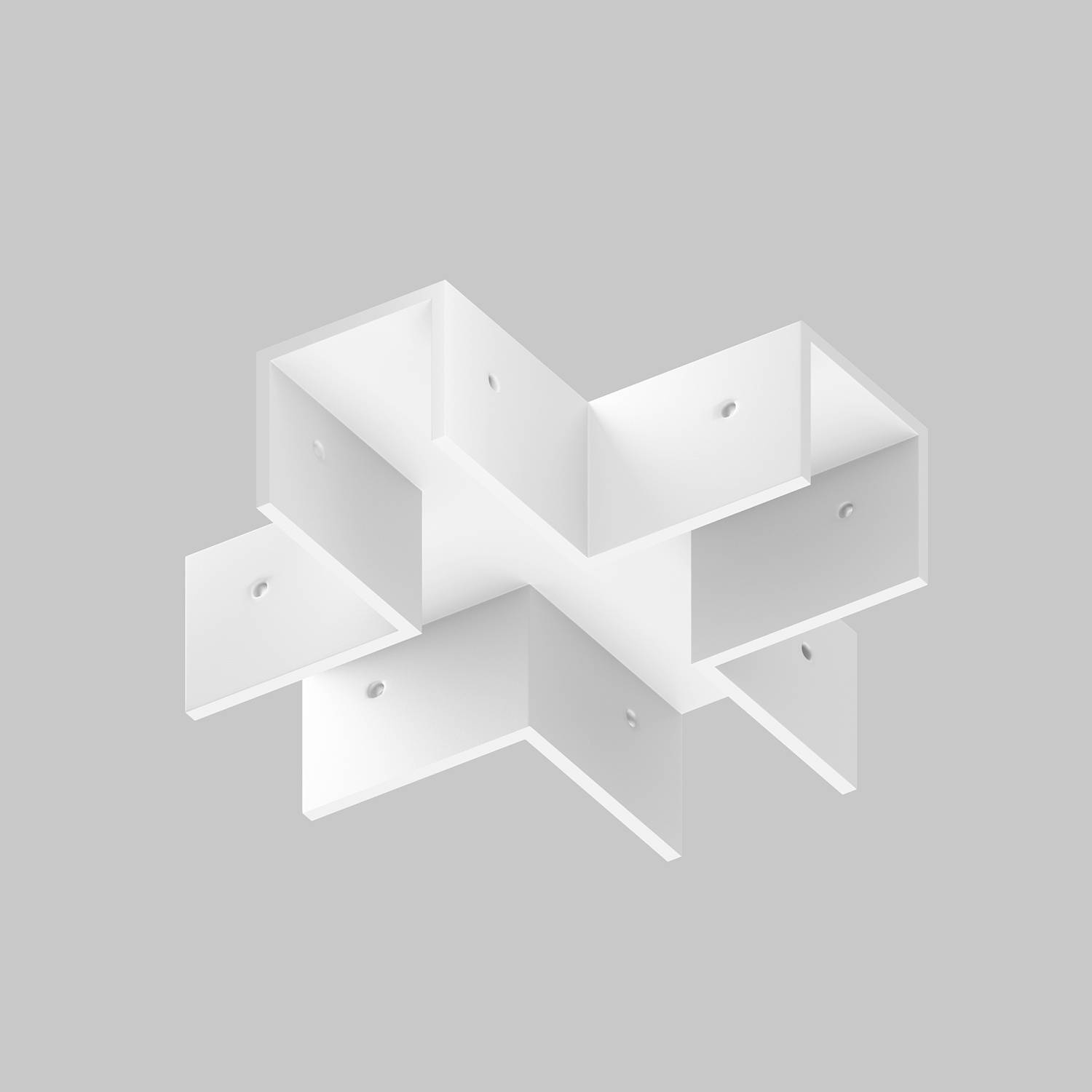 Коннектор X-образный для профиля Elasity IP Maytoni Elasity IP O-TR001-CC-W