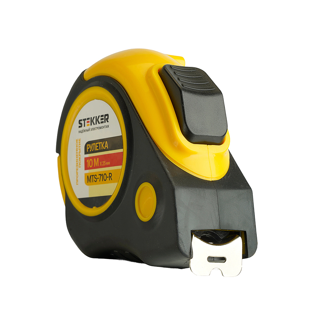 Рулетка, 10 м х 25 мм, Stekker MTS-710-R 50204