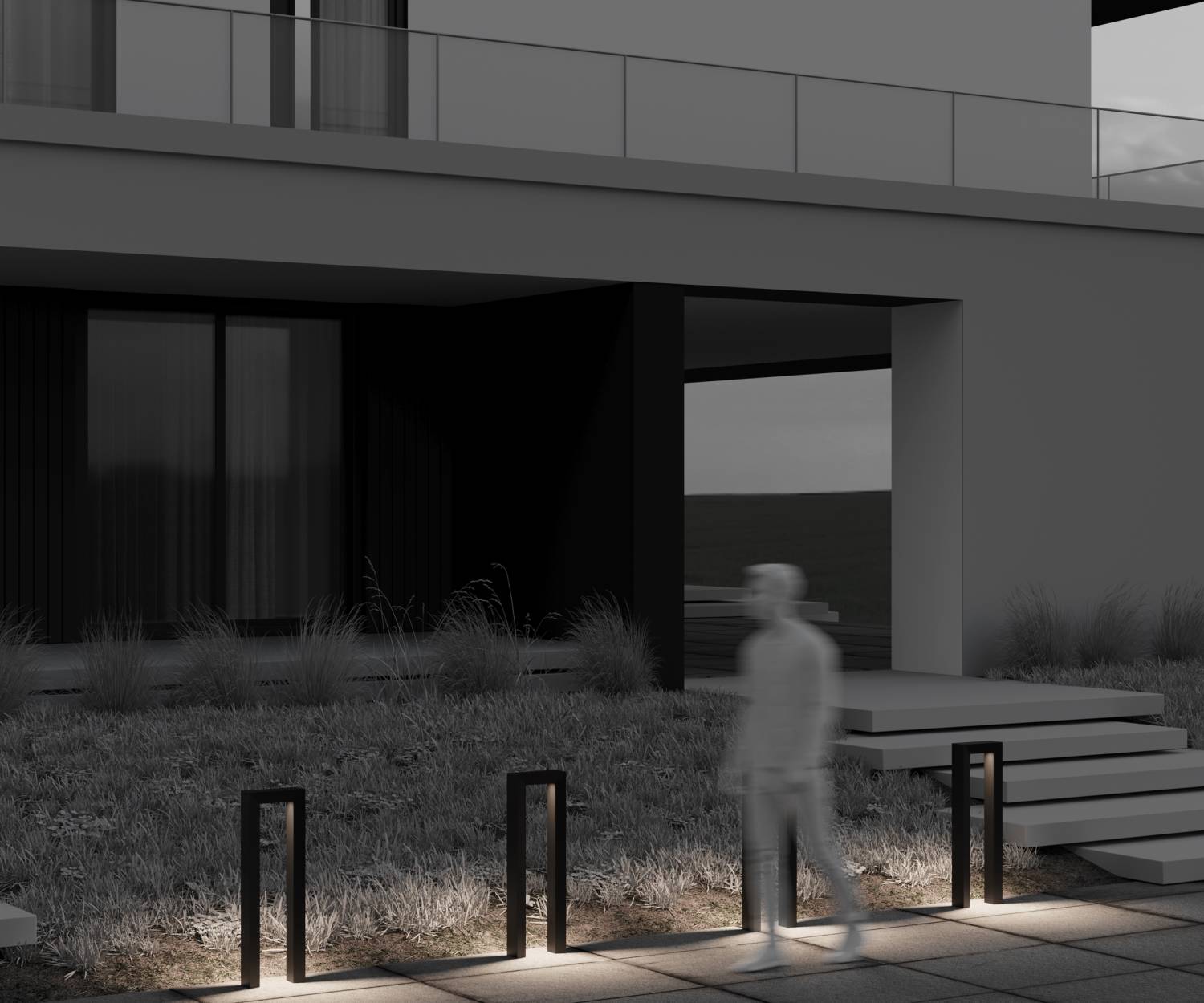 Уличный наземный светильник Maytoni Frama O469FL-L12GF3K