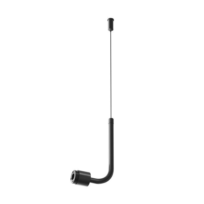Заглушка для подвесного монтажа системы Shelf без ввода питания с тросом Maytoni Accessories for system Shelf CA024PL-B