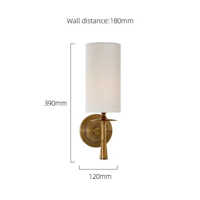 Настенное бра Delight Collection Wall lamp MT8865-1W brass
