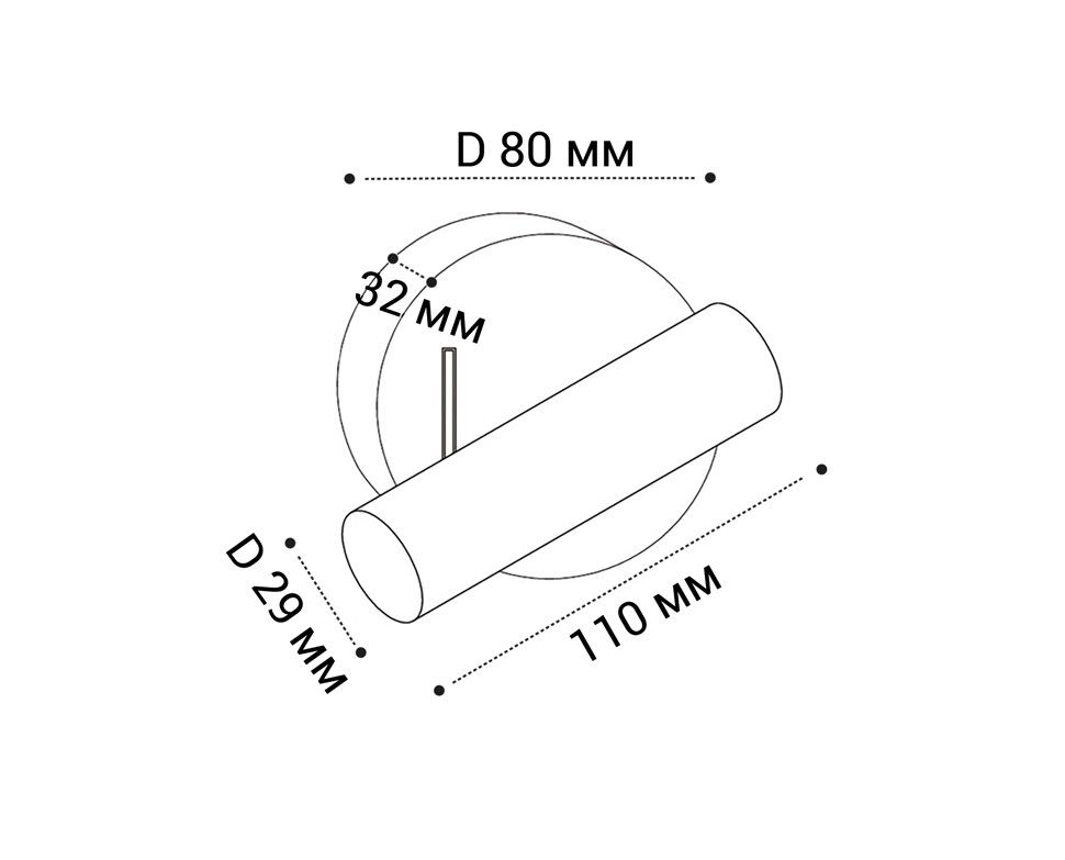 Светильник спот Italline IT08 IT08-8023 bronze 3000K