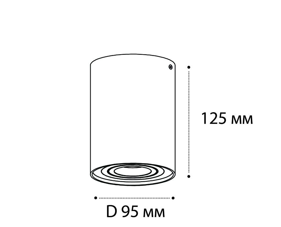 Накладной светильник Italline MG-56 5600 black