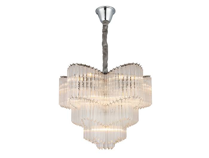 Подвесная люстра Newport Amanda 8918/C nickel