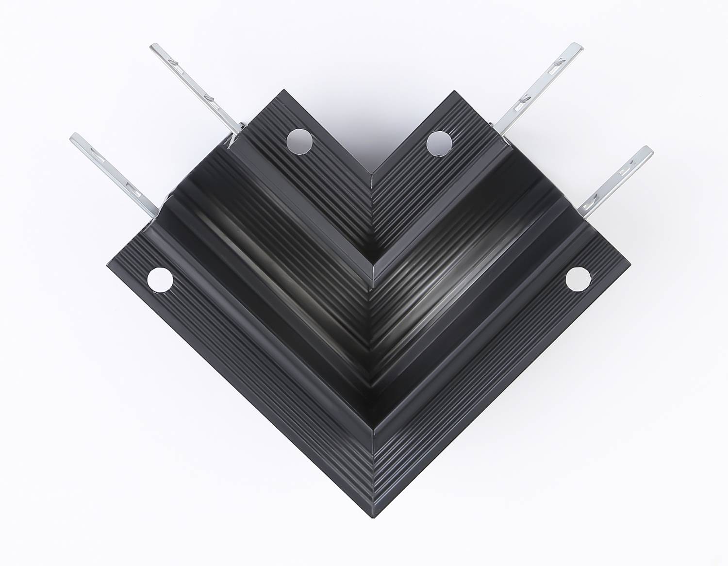 Коннектор угловой для встраиваемого шинопровода Magnetic Ambrella Track System GL3354