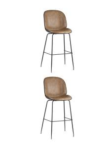 Комплект стульев Stool Group Beetle 9329C BEIGE X2