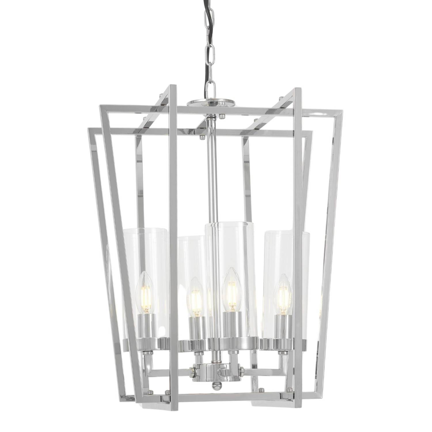Подвесная люстра Lumina Deco Afres LDP 1246-4 CHR