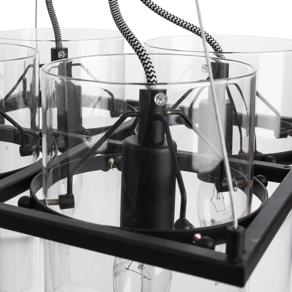 Подвесная люстра Arte Lamp PIATTO A8586SP-4BK