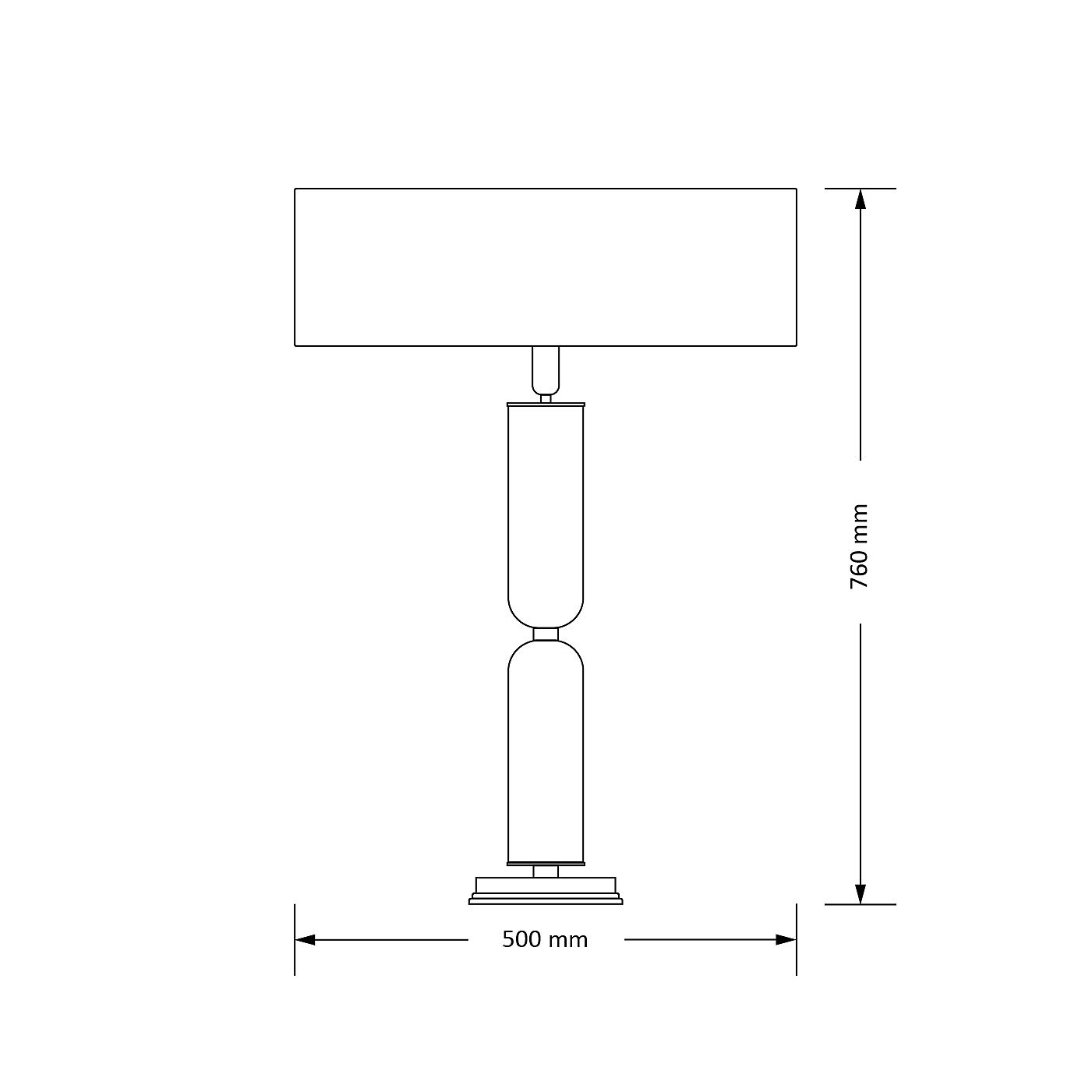 Настольная лампа Kutek Natura NAT-LG-1(ZM)II