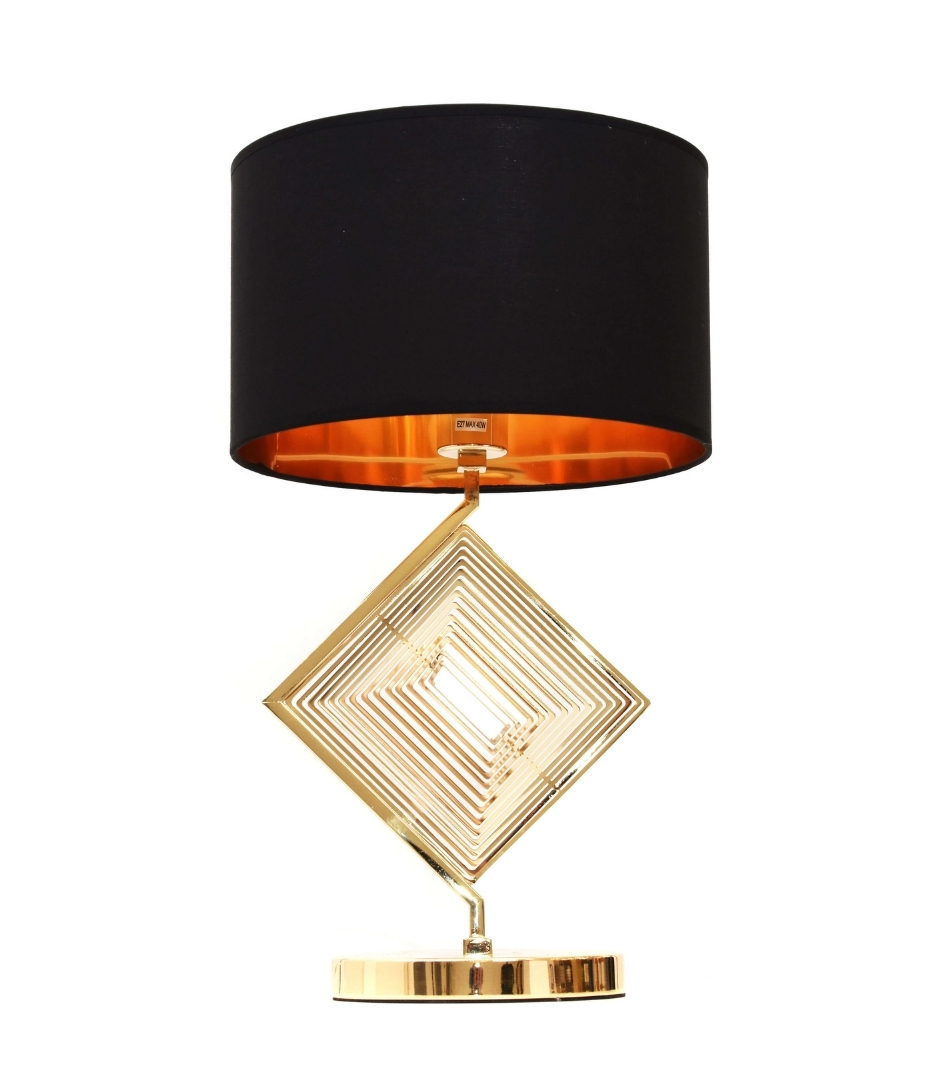 Настольная лампа Lumina Deco Fabi LDT 5529 F.GD+BK Настольная лампа Lumina Deco Fabi LDT 5529 F.GD+BK